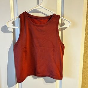 Swiftly High Neck Crop Top Tank top